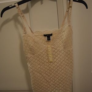 Cream Colored Lace Camisole